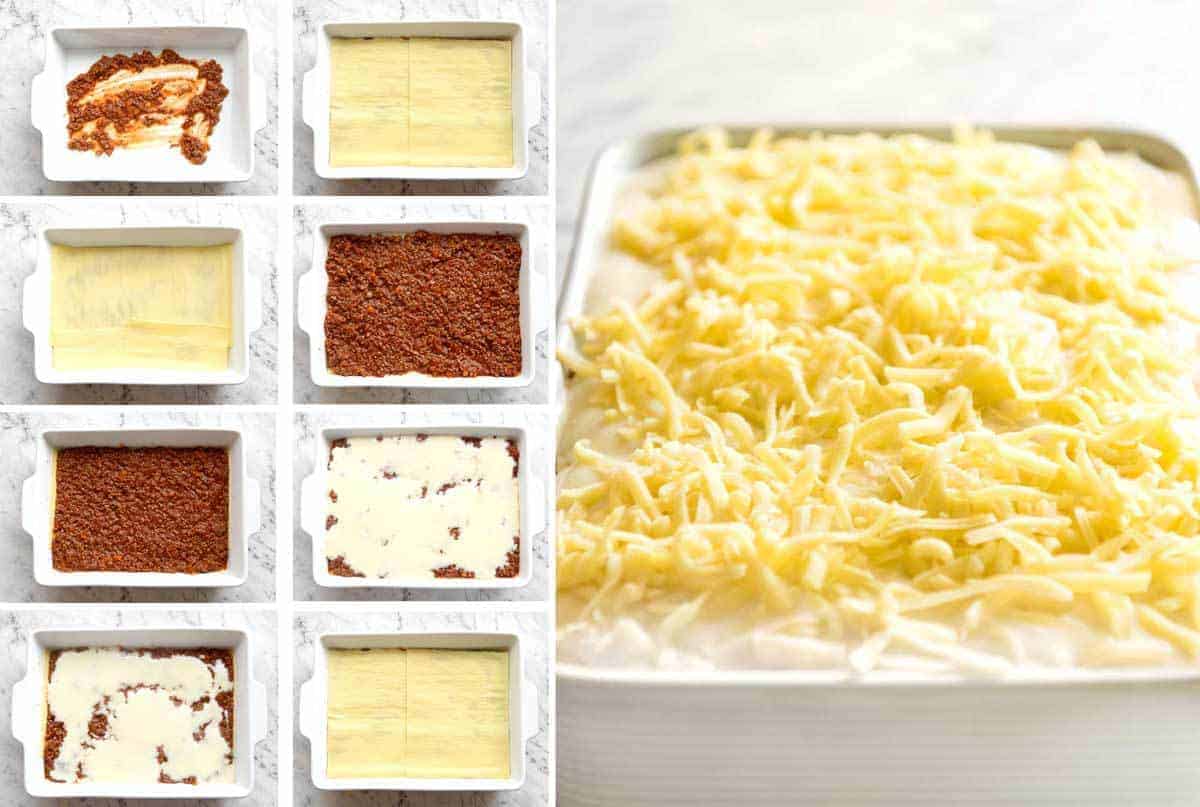 A homemade Lasagna is a thing of beauty! This is a traditional Italian Lasagna, made with a Bolognese Ragu and cheese sauce / béchamel sauce. No ricotta in sight! recipetineats.com